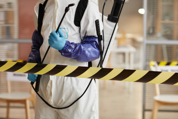 Professional Sewage Cleanup technician working in Brookhaven, PA